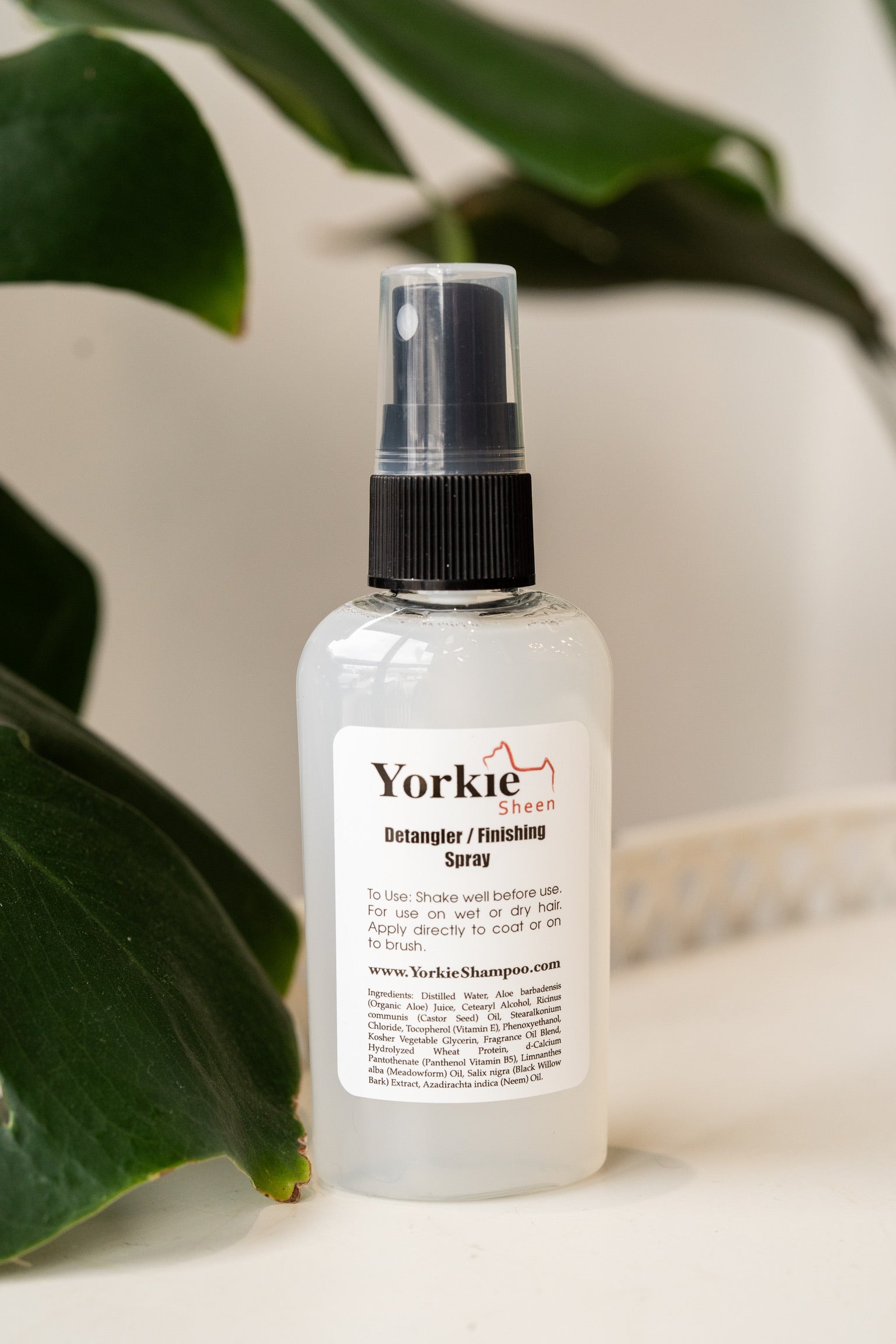 Yorkie Sheen Detangler Yorkie Splash & Shine